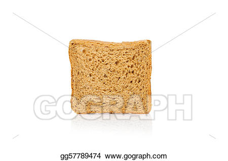 clipart bread square bread