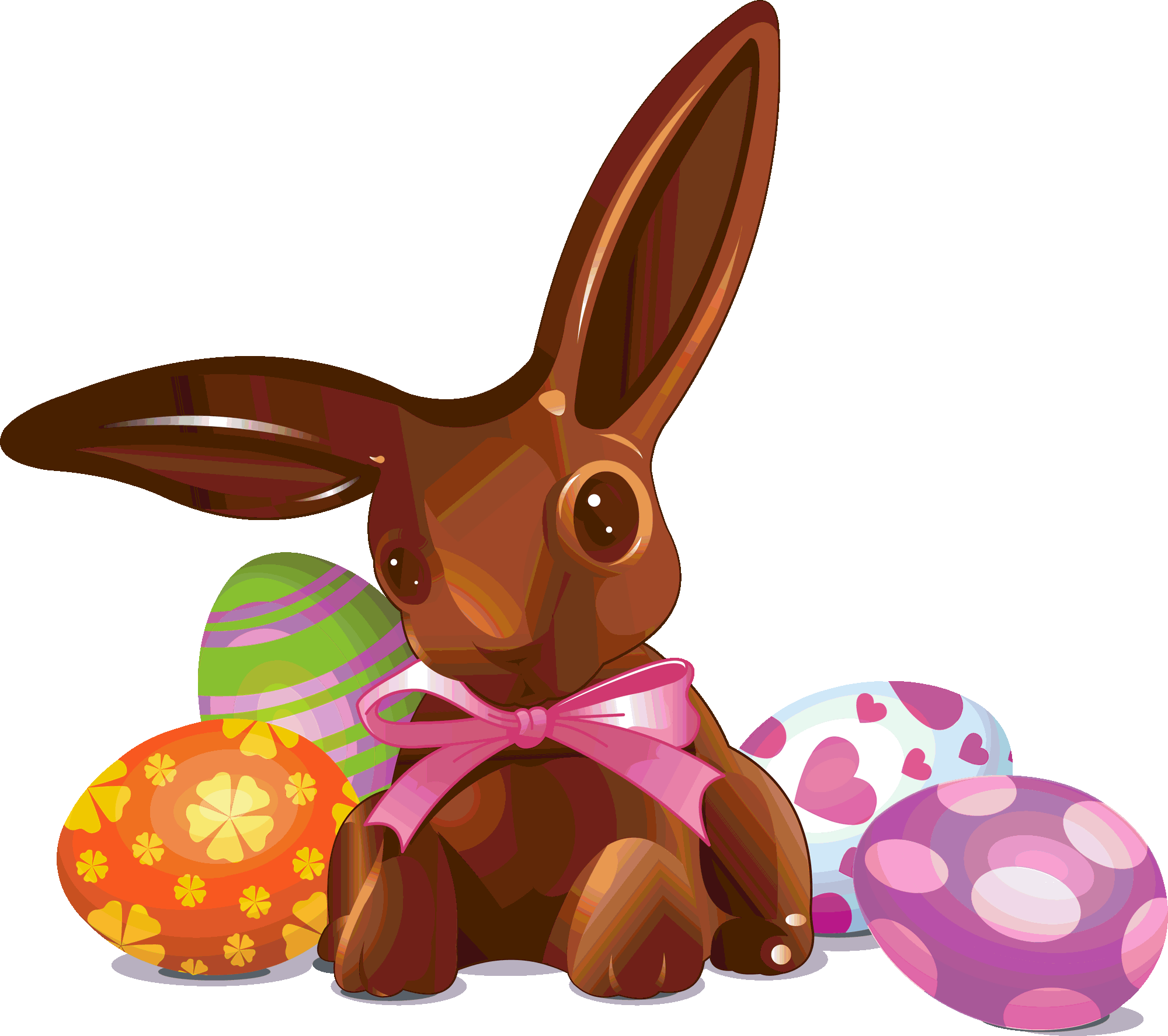 floral clipart bunny