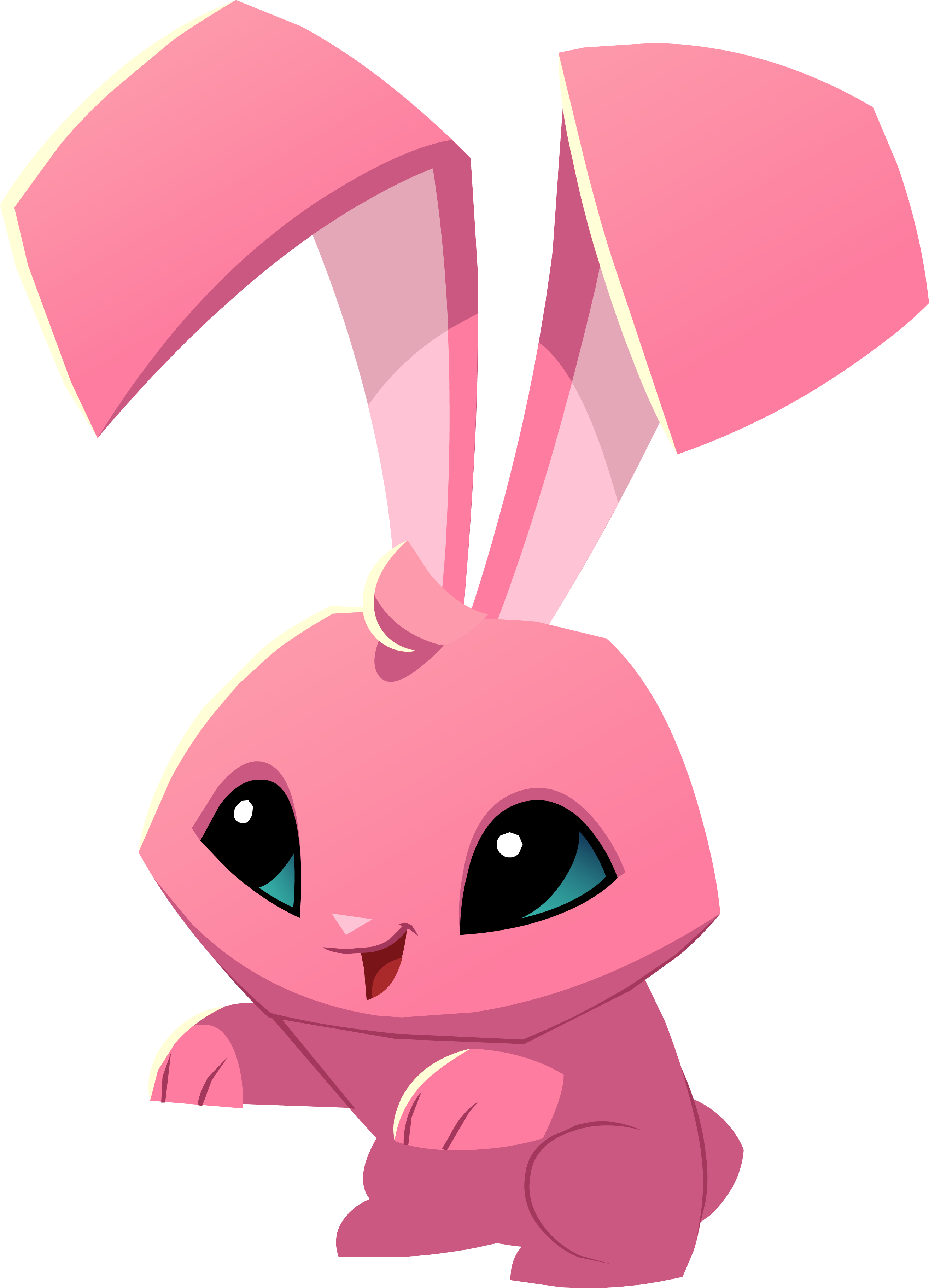 forest clipart bunny