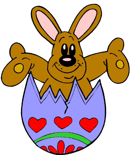 Easter clipart game. Euroclub schools in france