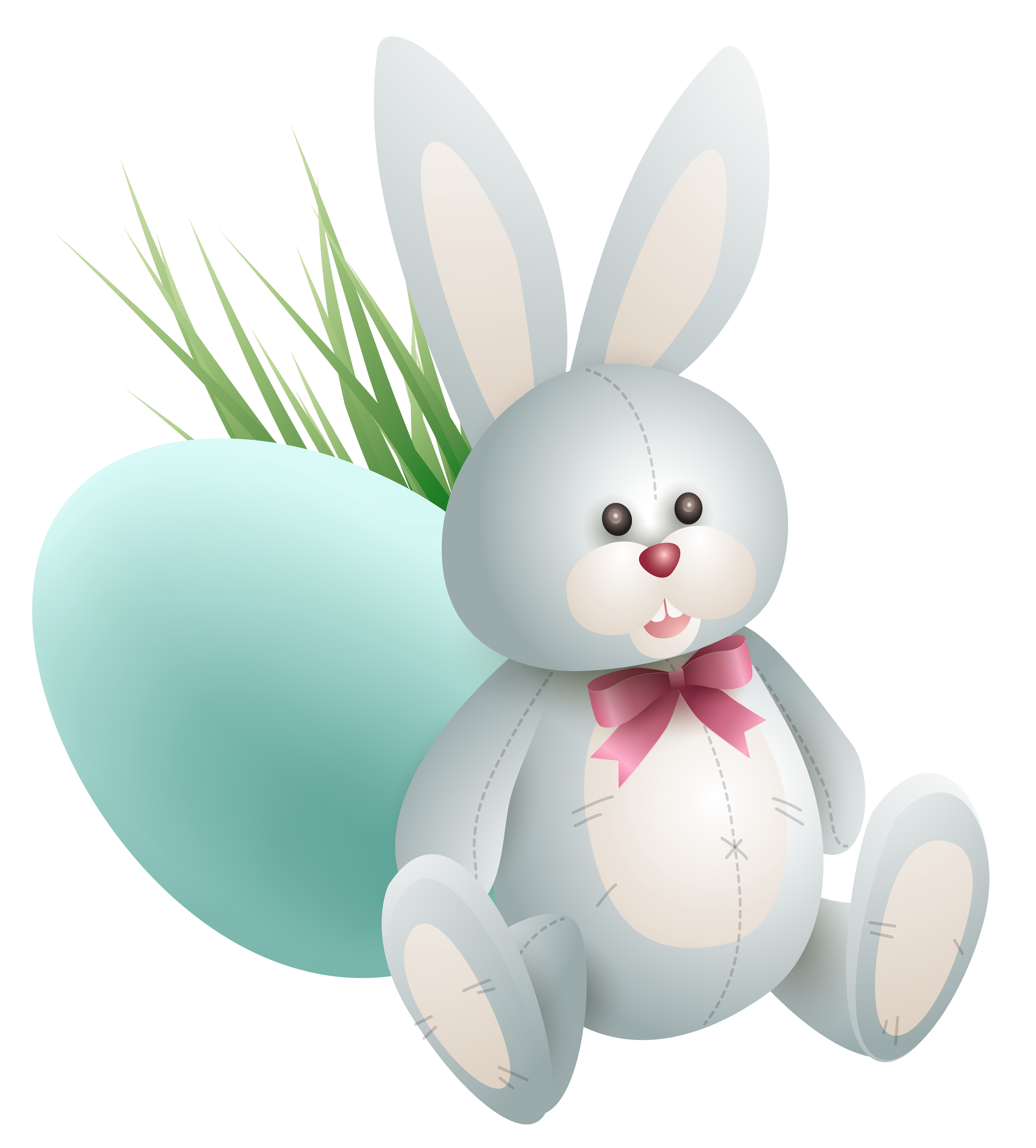Clipart grass bunny. Transparent easter with egg