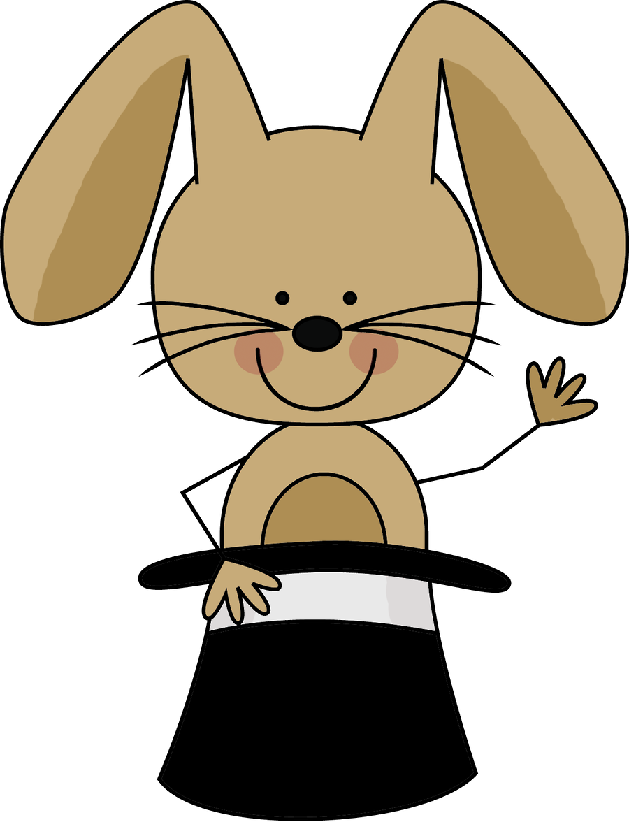 clipart bunny hat