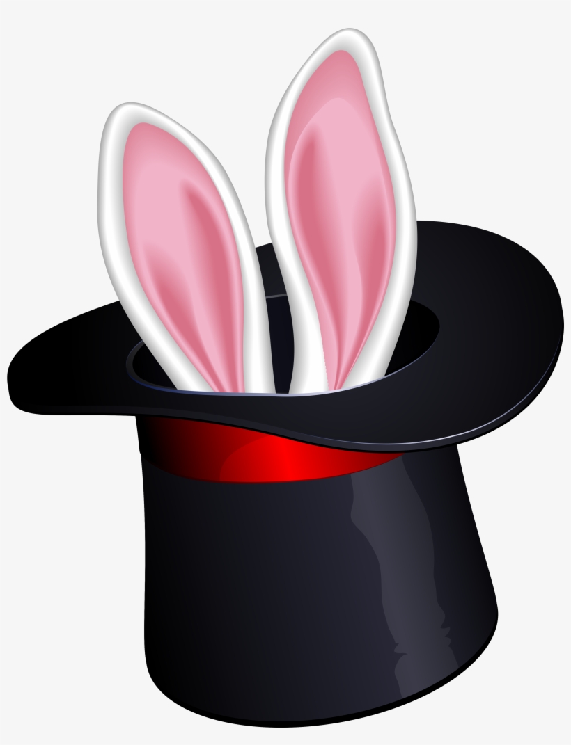 clipart rabbit hat