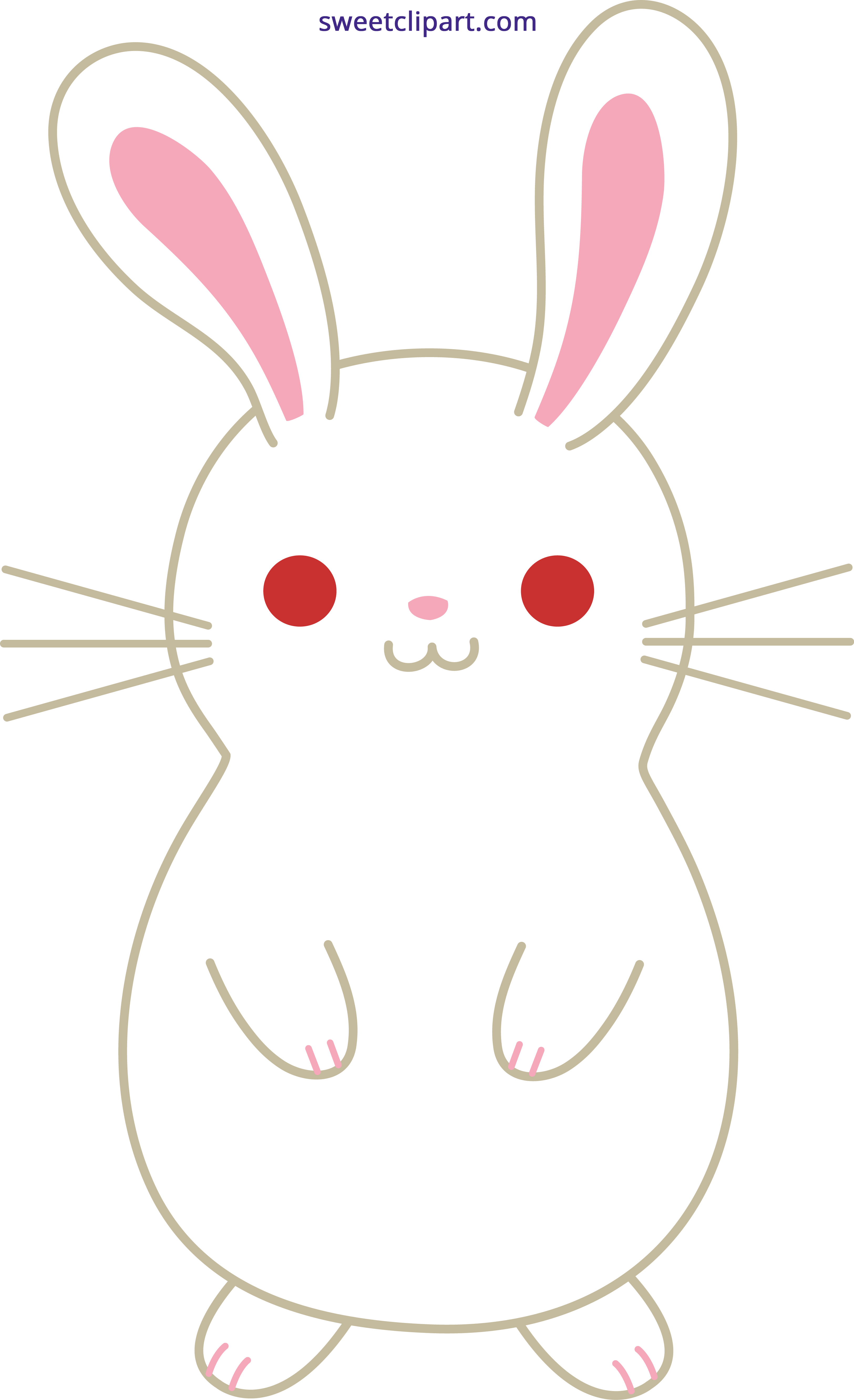 nose clipart easter bunny