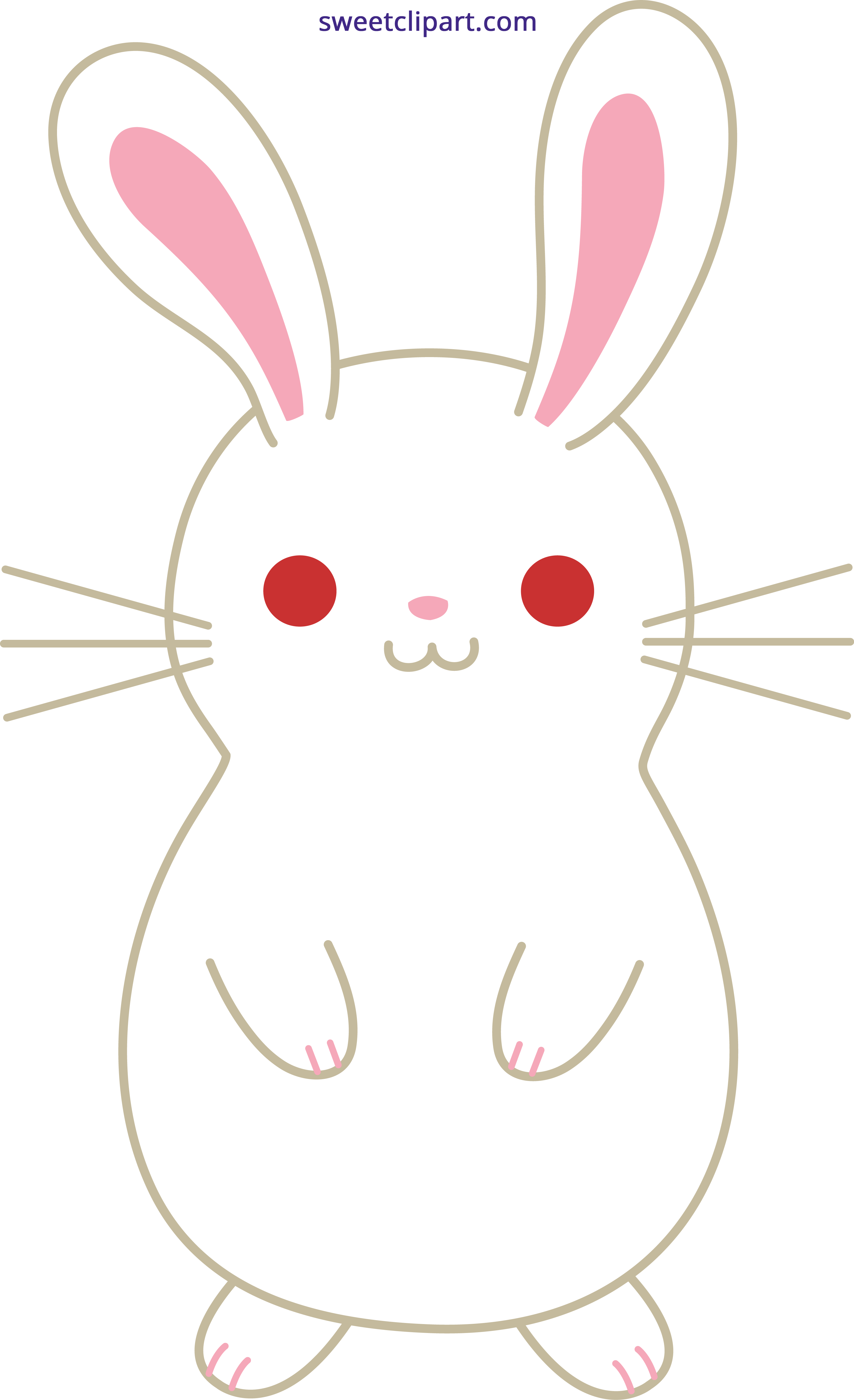 clipart rabbit nose