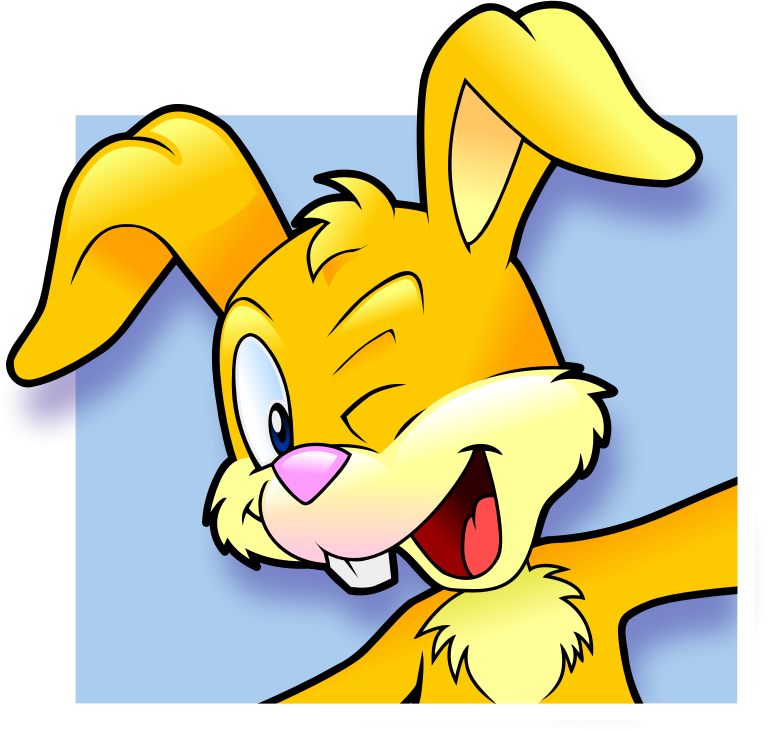 foot clipart easter bunny