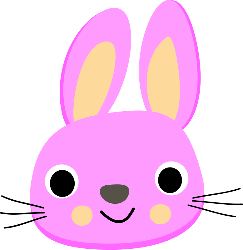 clipart mouth bunny