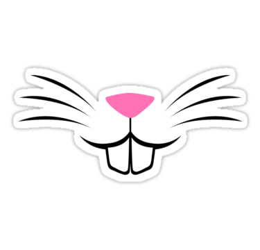 clipart bunny nose