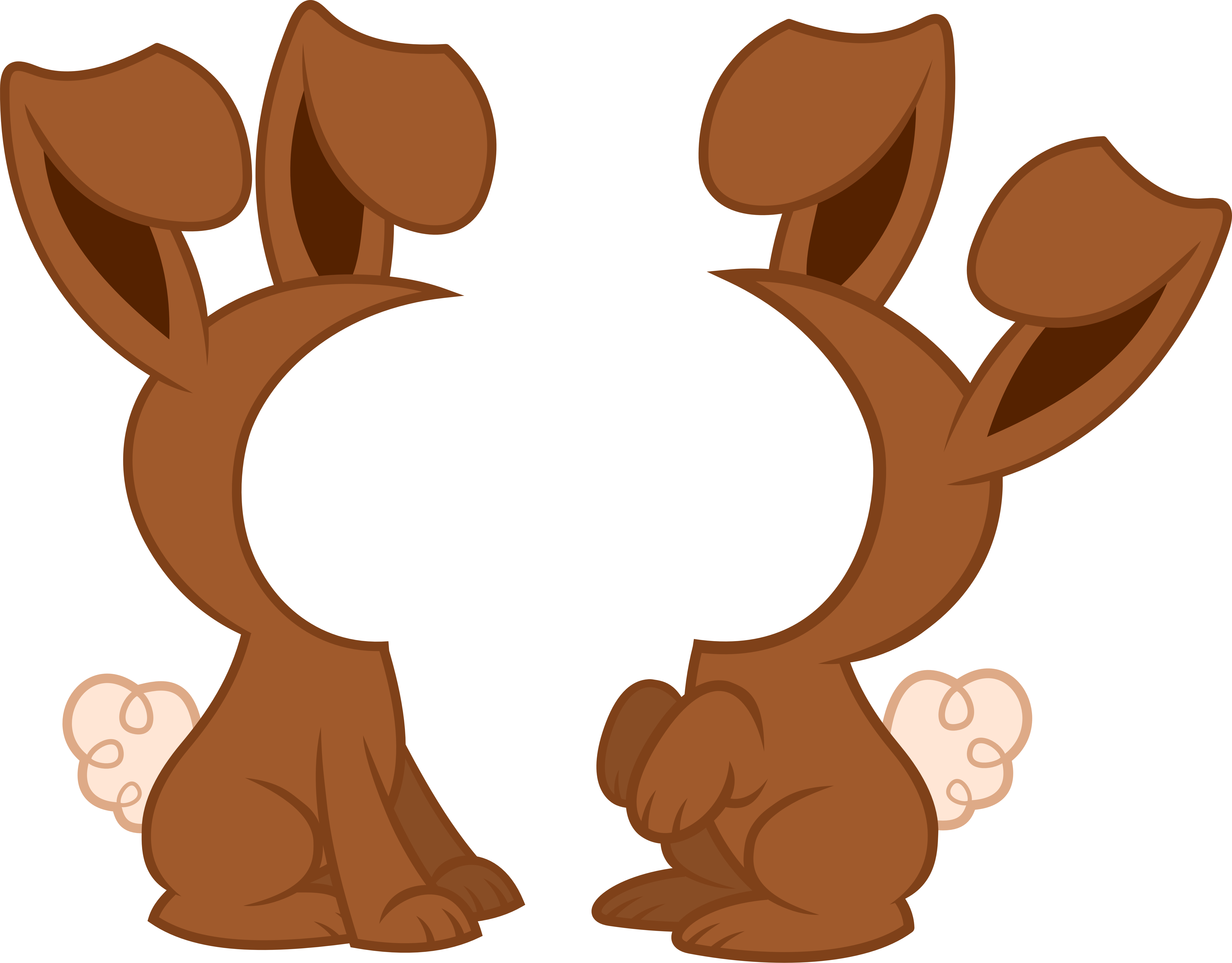 clipart bunny paw 427758. 
