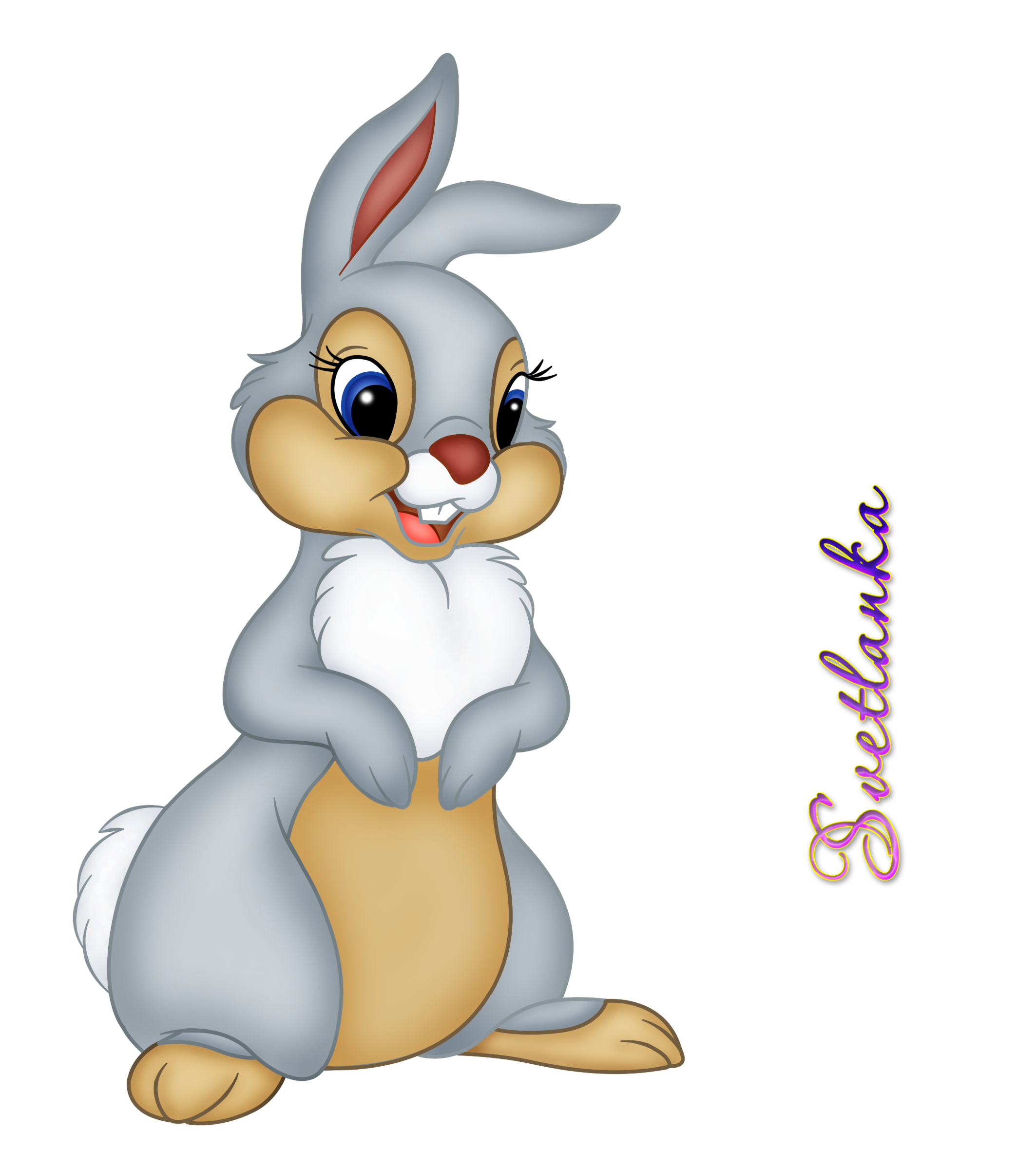 clipart bunny thumper
