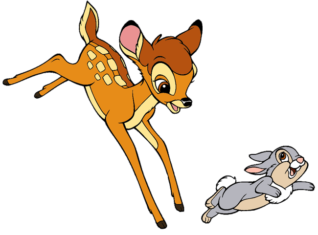 friends clipart bambi