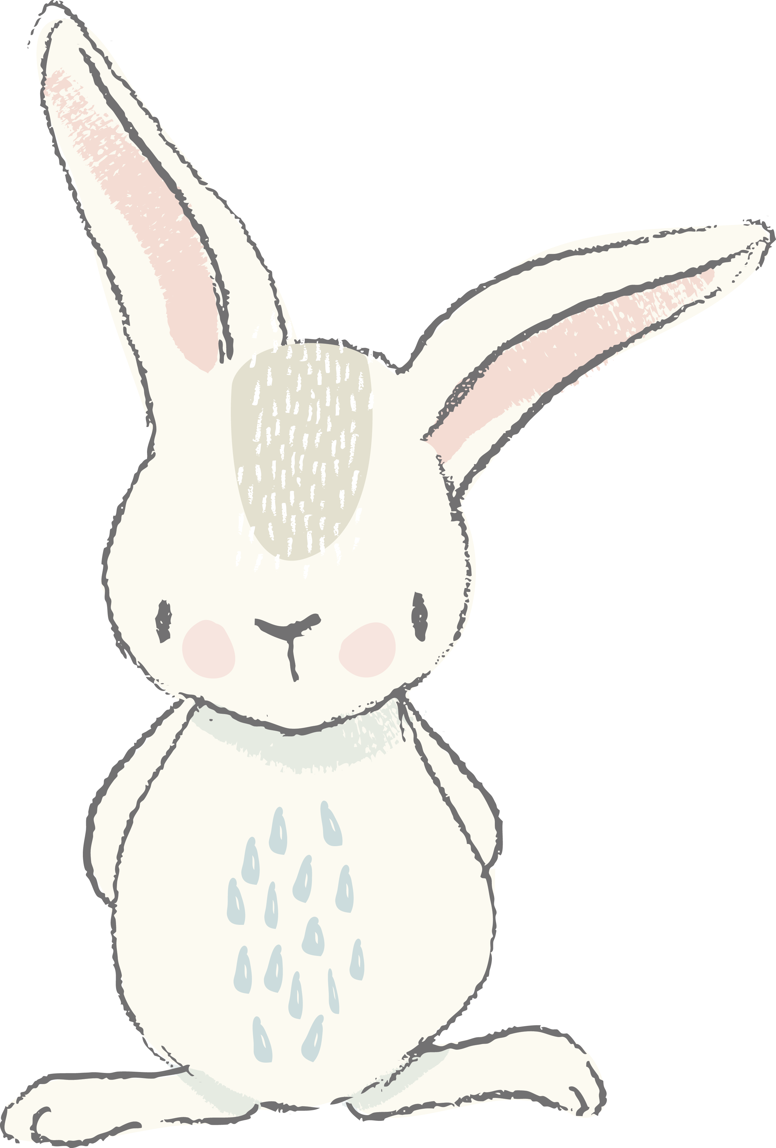 clipart bunny watercolor