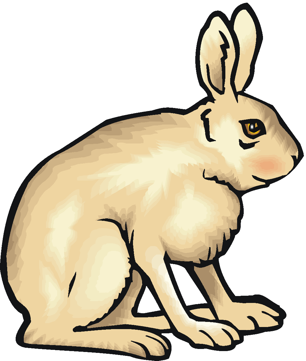 Clipart rabbit arctic hare. Running free download best