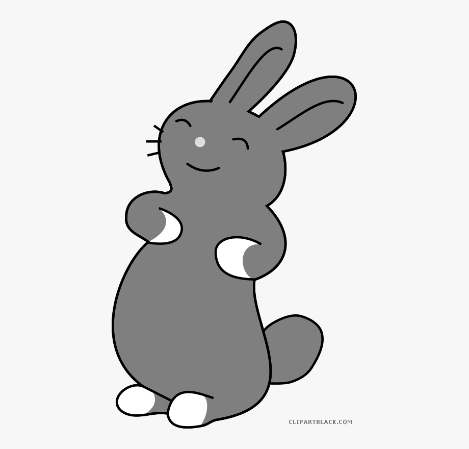 Clipart bunny winter. Chocolate brown easter 