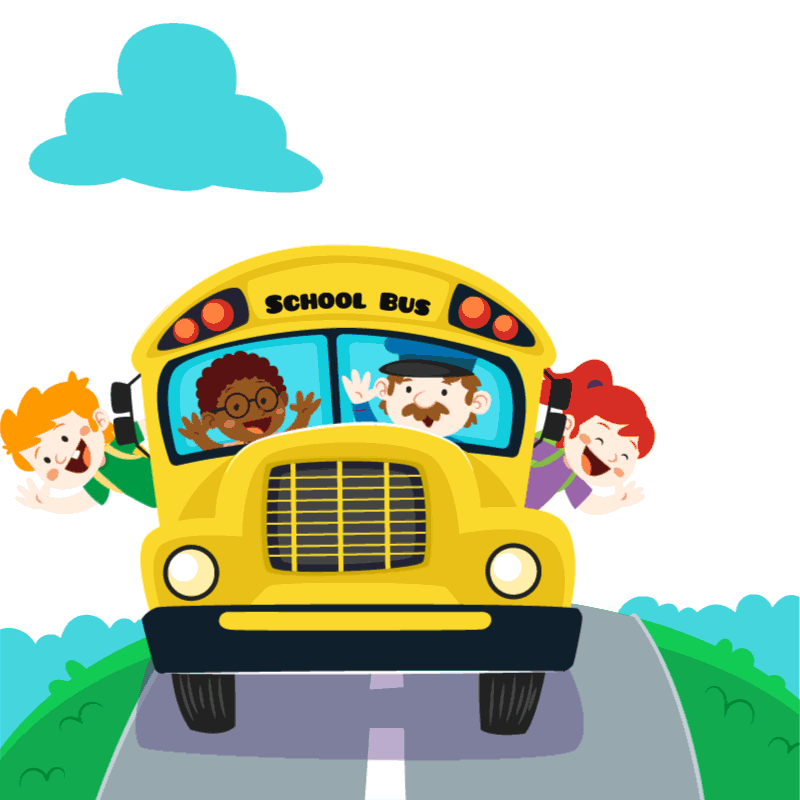 Bus Animation GIF