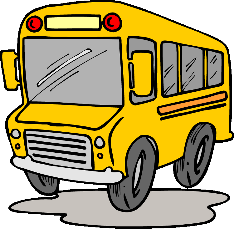 clipart bus animated