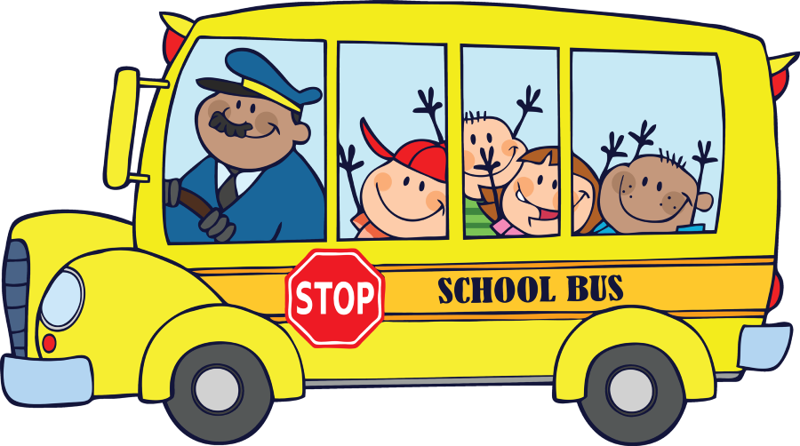 clipart bus camp