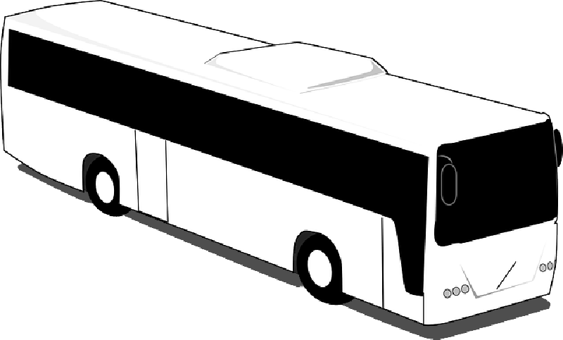 clipart bus color