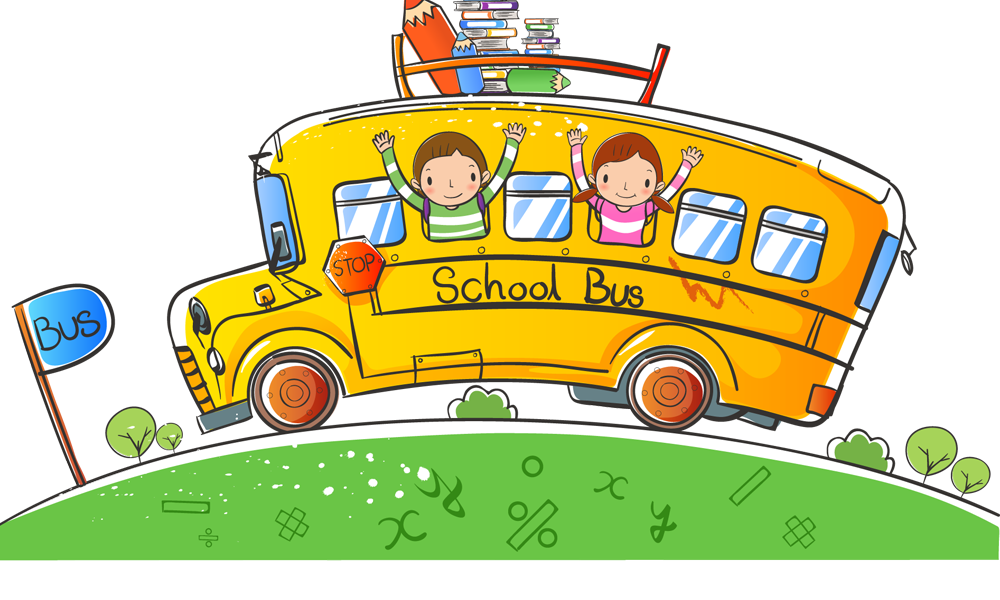 clipart bus educational trip