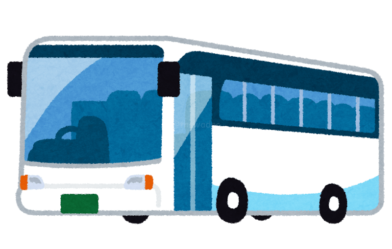 highway clipart bus route