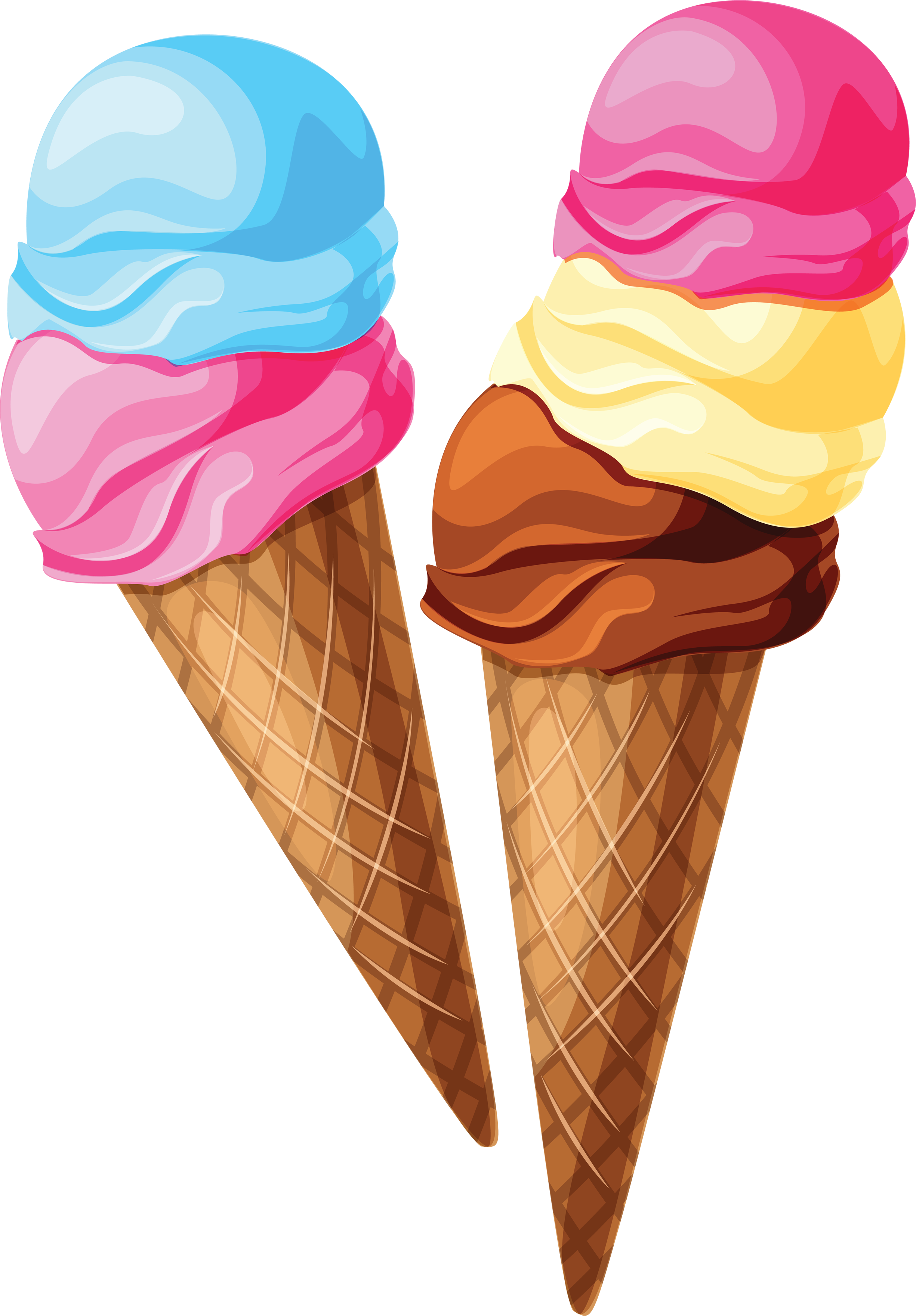 Cone ice cream bar