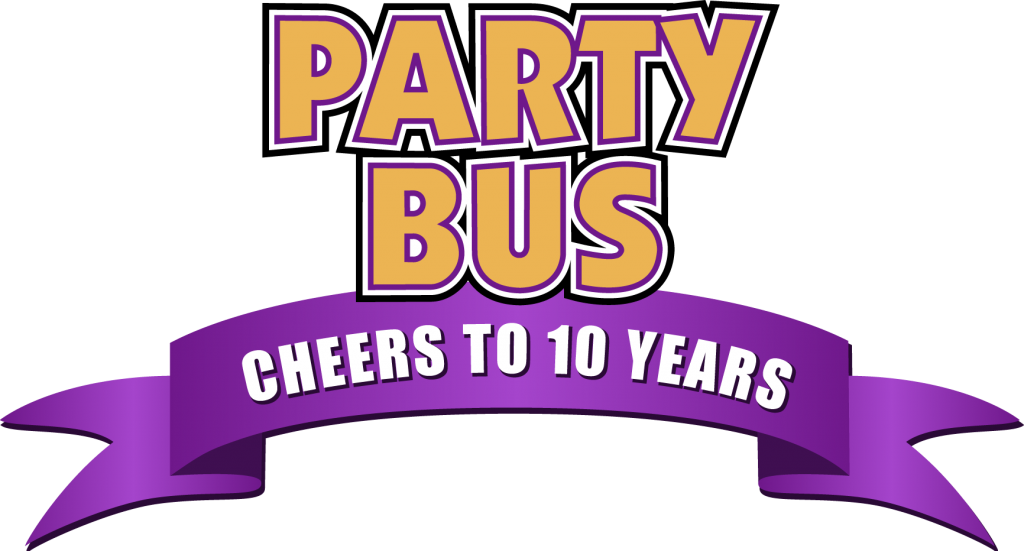 clipart bus party bus