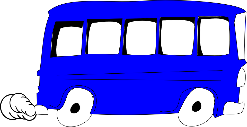 pollution clipart bus
