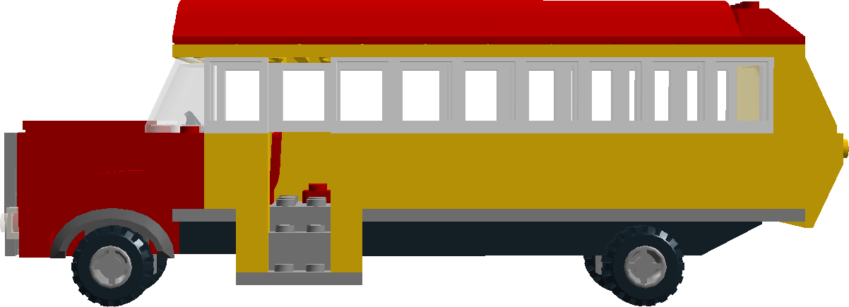 Lego samoa left by. Clipart bus side view