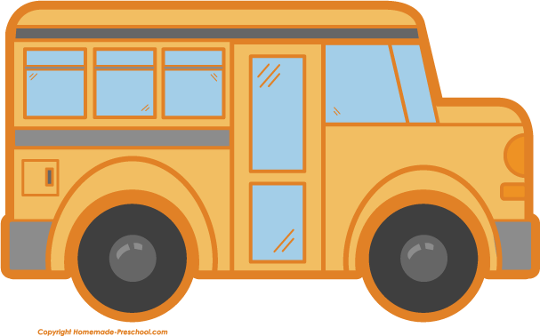 Free school clipartix . Clipart bus side view