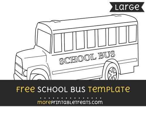 clipart bus template