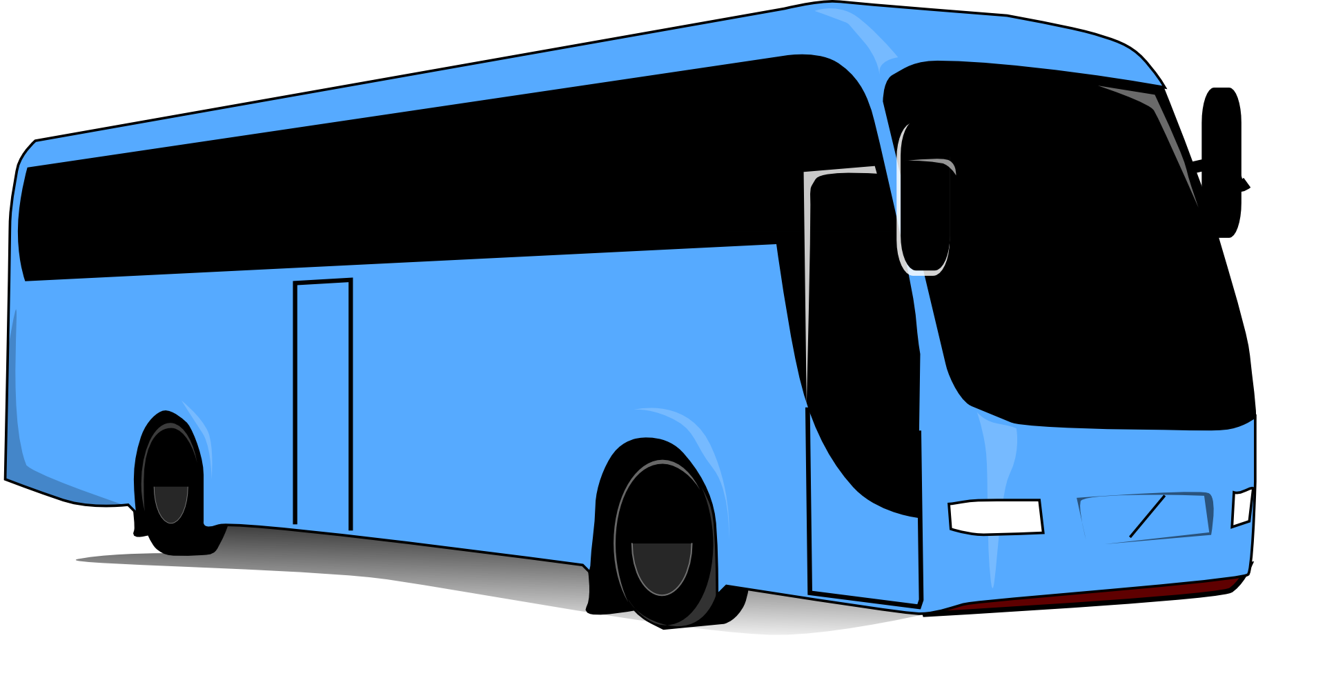 coach clipart bus indian
