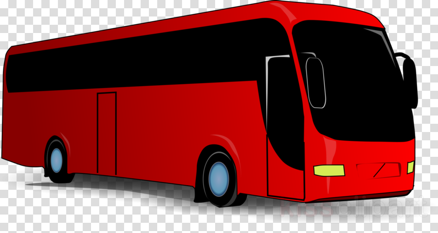 clipart bus tourist bus