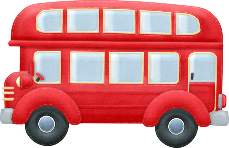 clipart bus toy