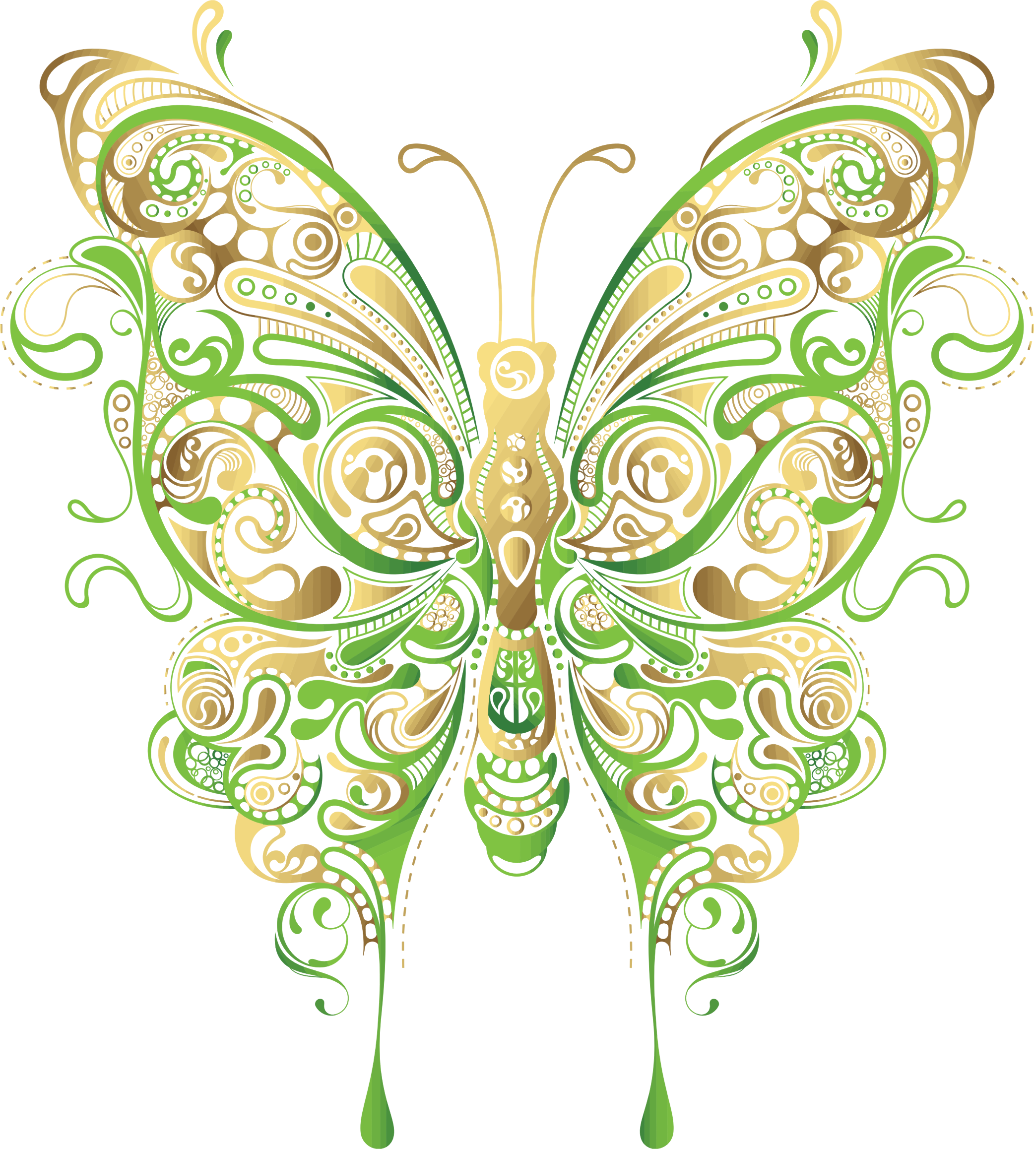 clipart butterfly abstract