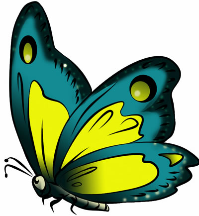 clipart butterfly art