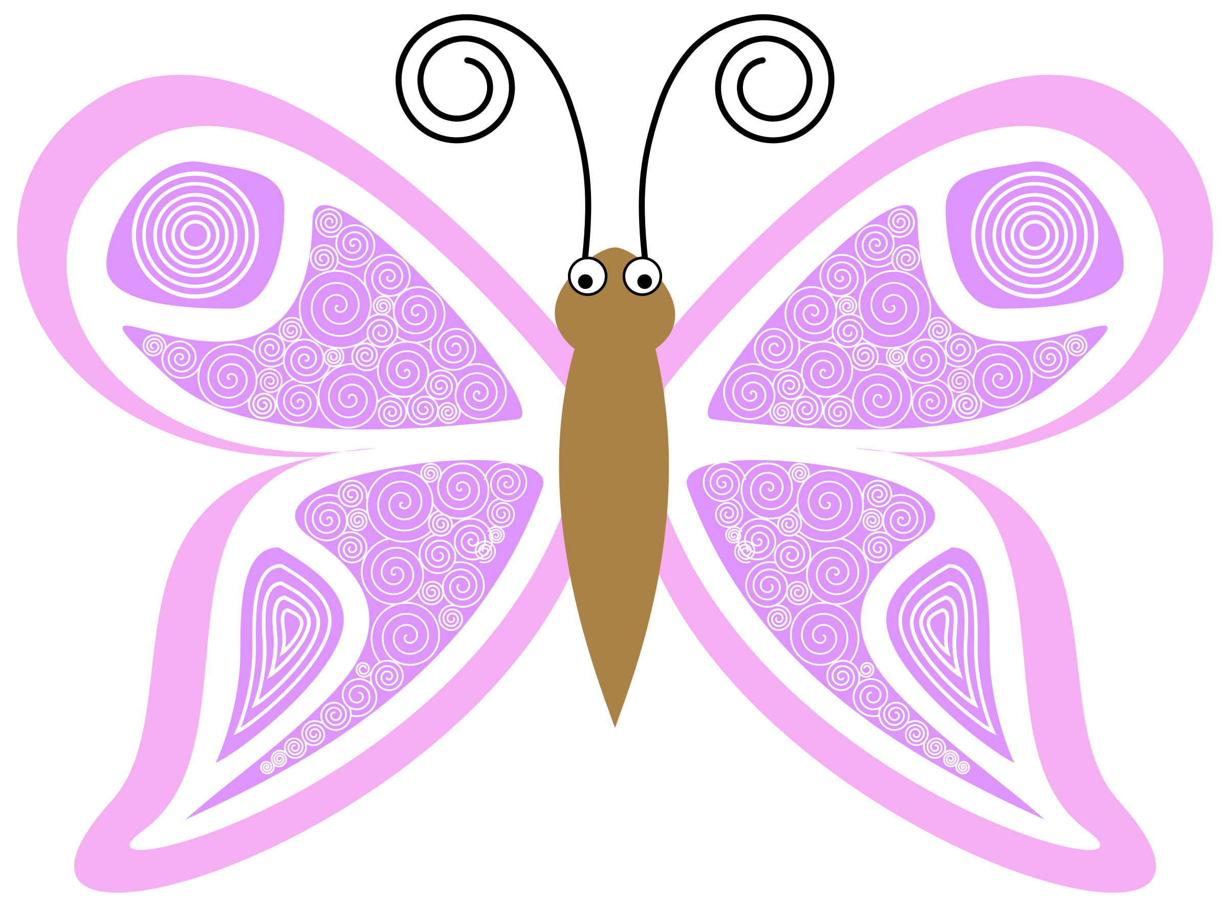 Clipart butterfly cartoon. Kp big image png