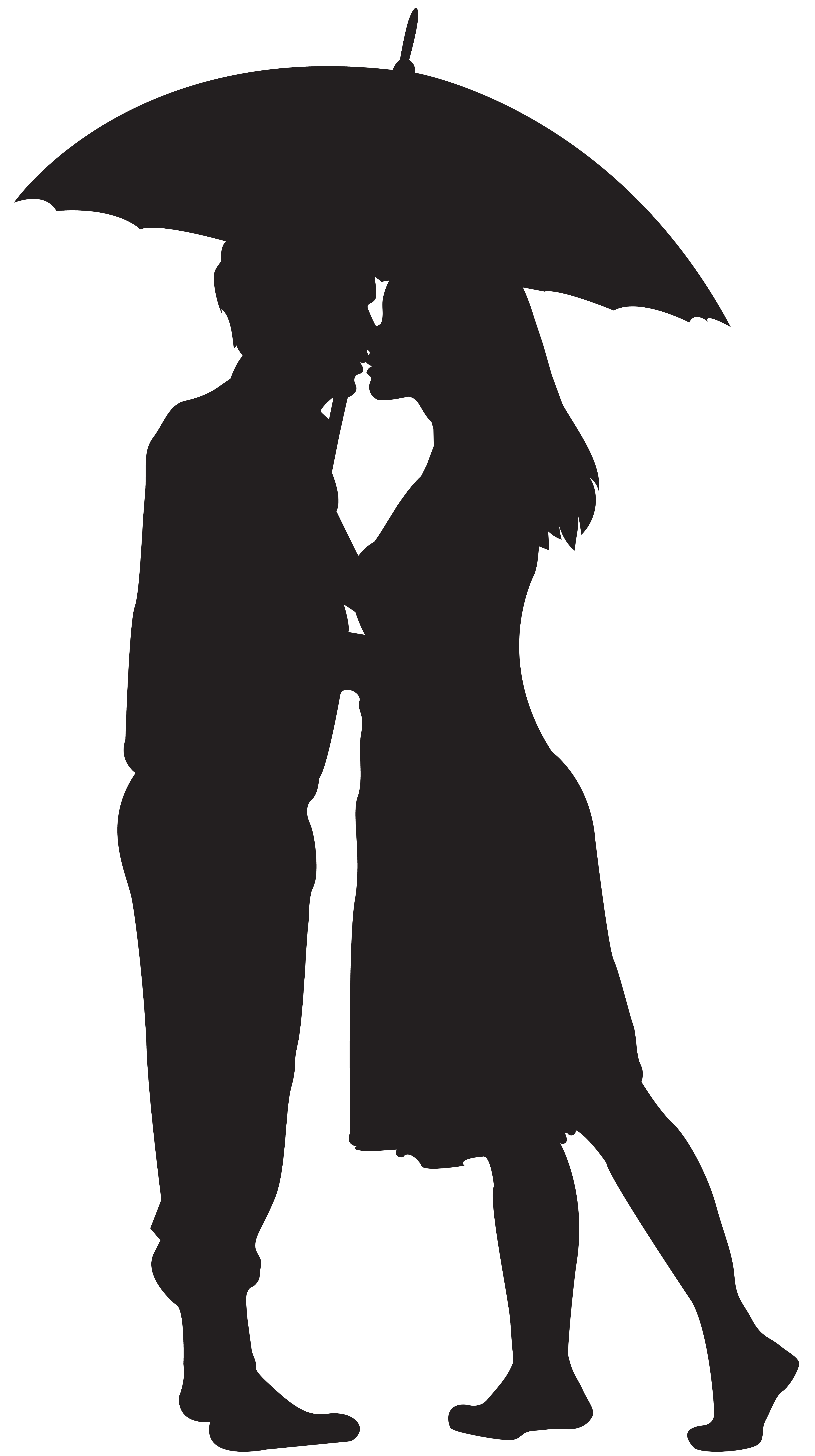 Loving couple silhouette png. Graduate clipart confused