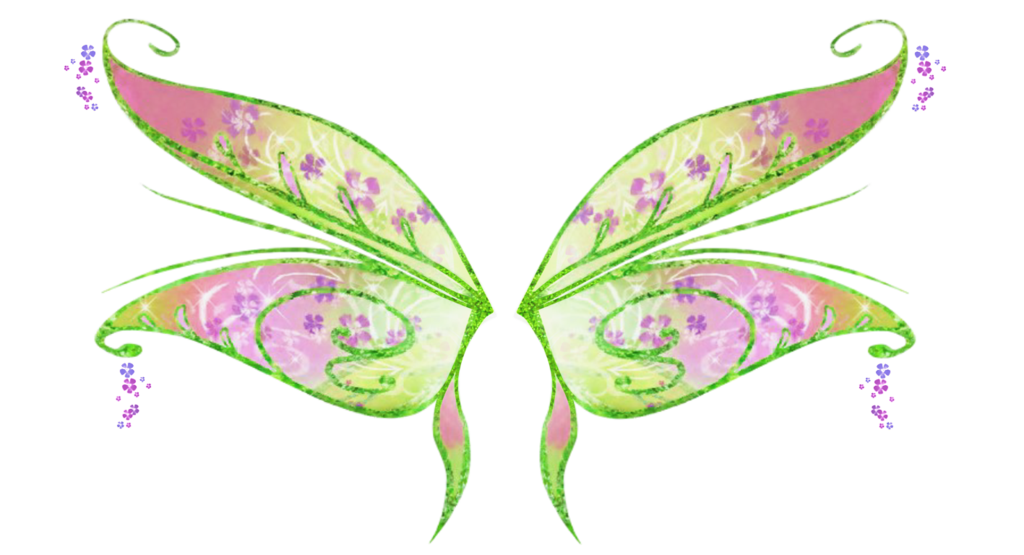 Clipart butterfly enchanted. Flora bloomix wings by