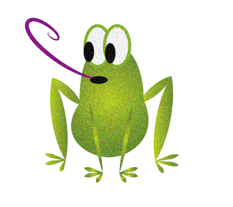 frogs clipart butterfly