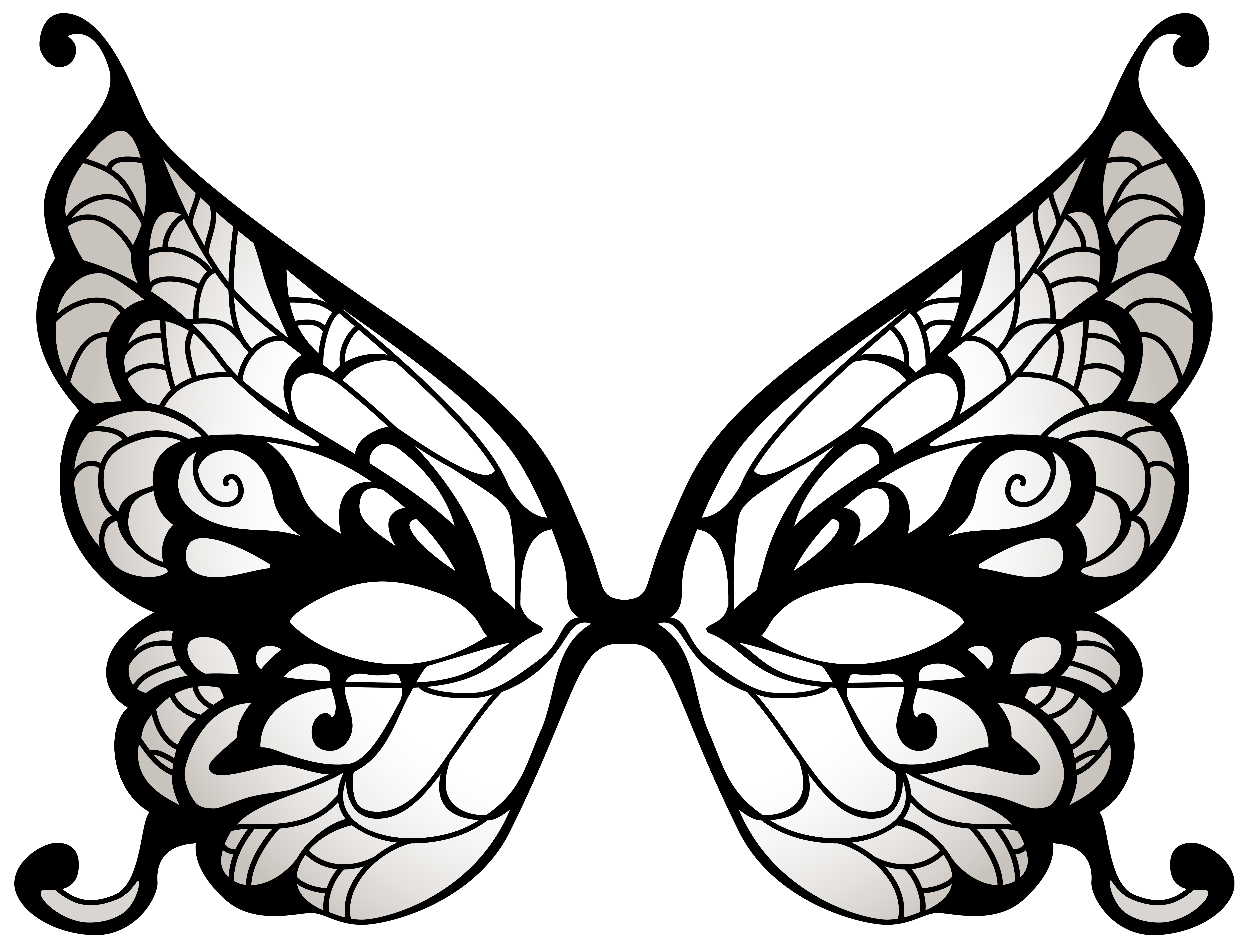 clipart butterfly lace