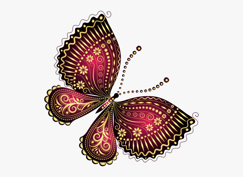 clipart butterfly lace