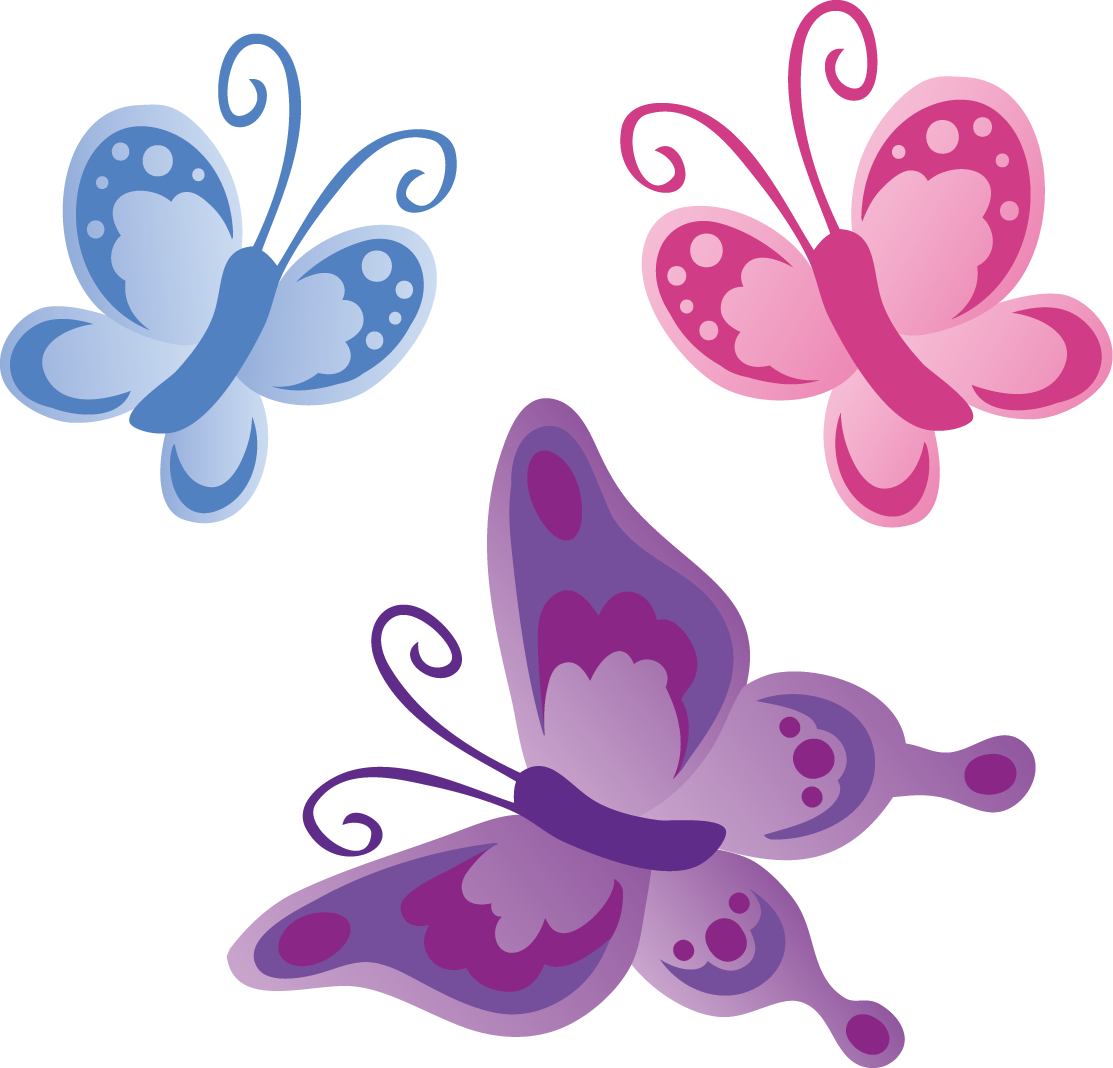 Clipart butterfly magenta. Cartoon clip art design
