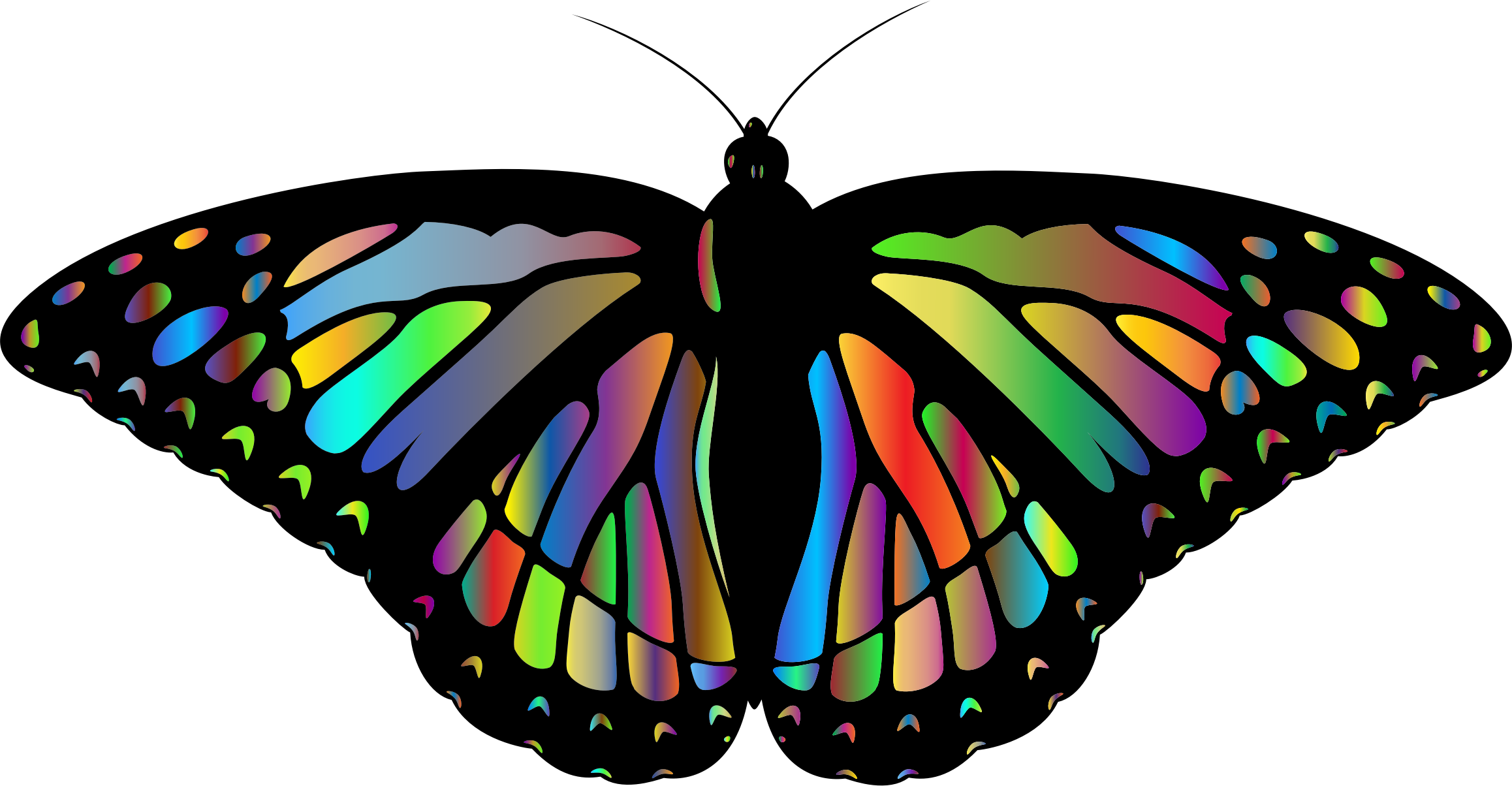 Clipart butterfly monarch. 