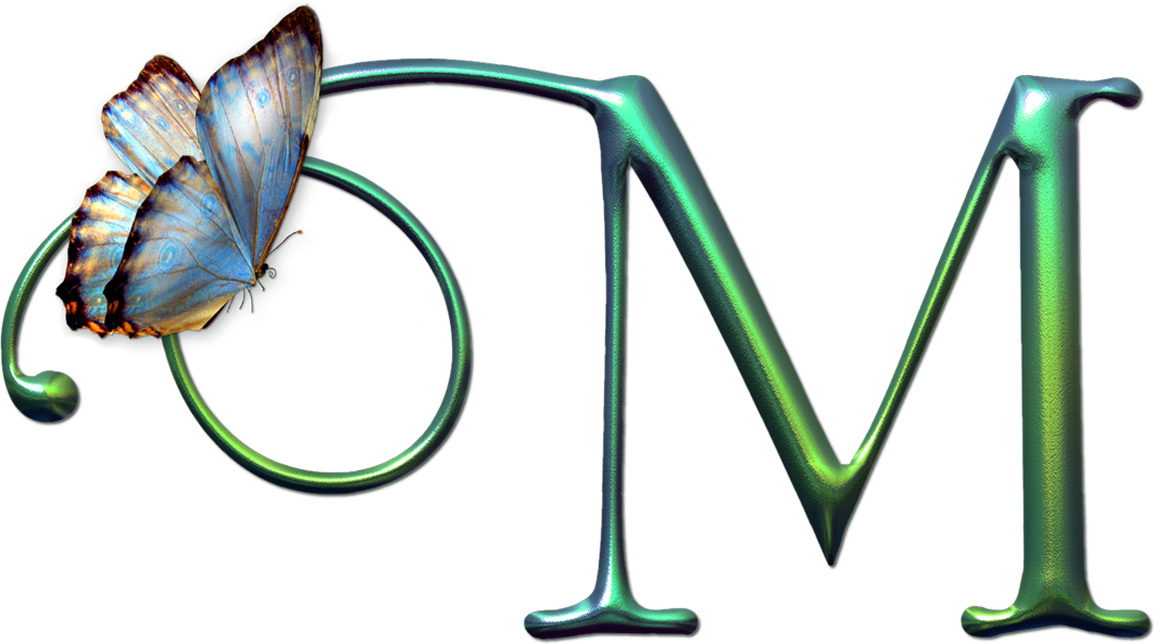 clipart butterfly monogram