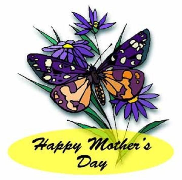 clipart butterfly mothers day