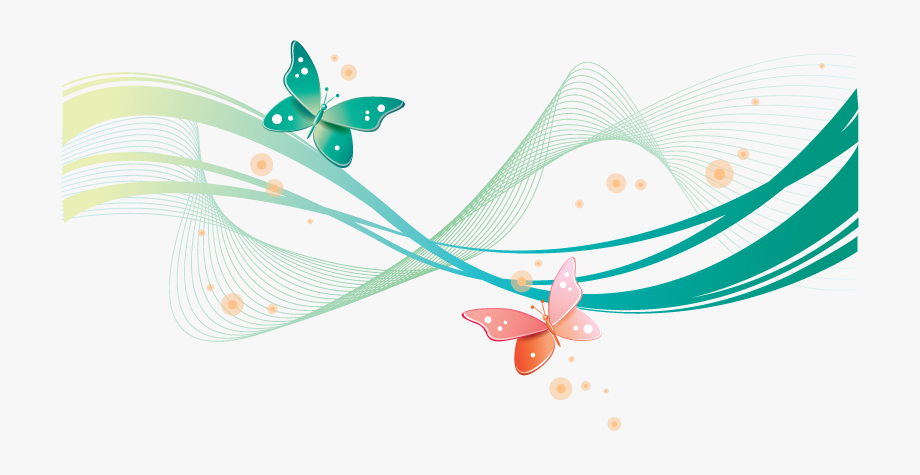 clipart butterfly path