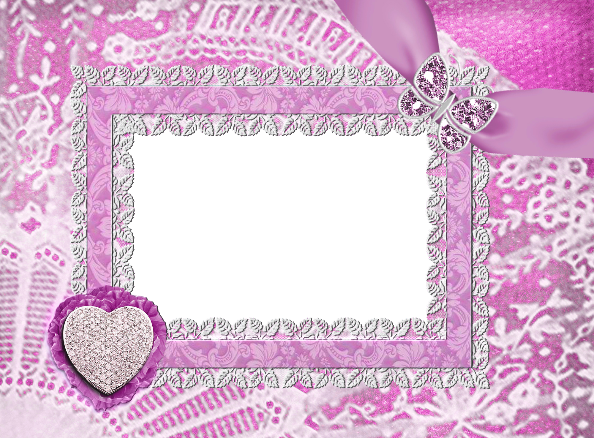 clipart butterfly picture frame