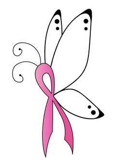 clipart butterfly ribbon
