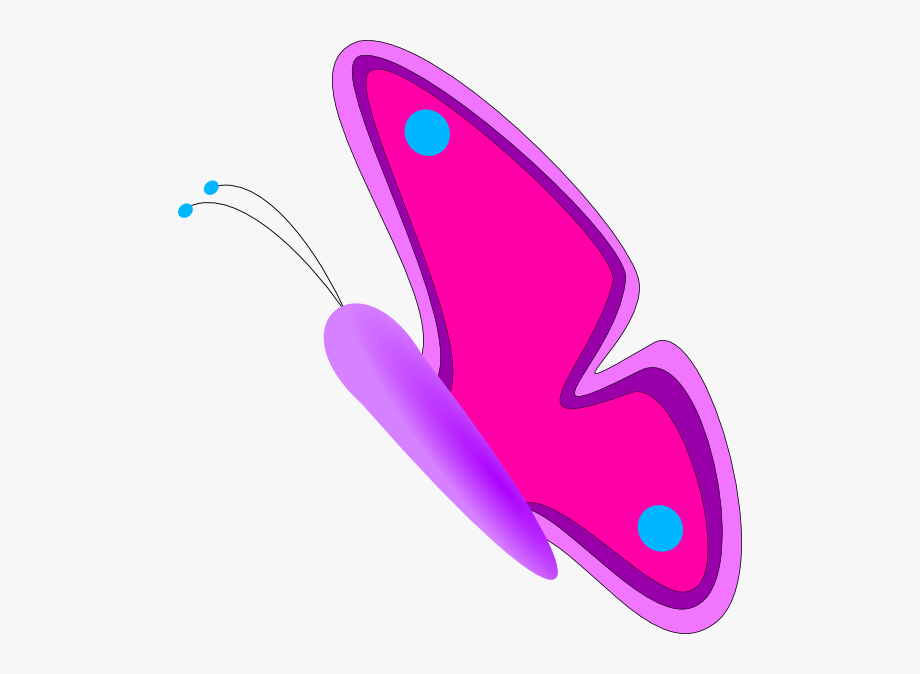 Download Clipart butterfly side, Clipart butterfly side Transparent ...