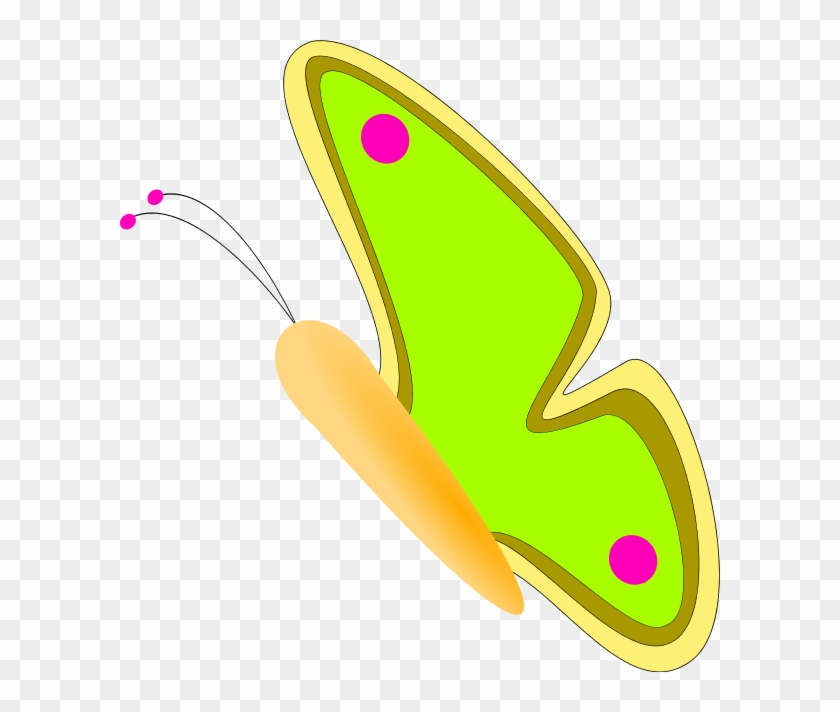 clipart butterfly side